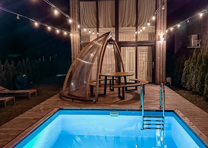 Villa Namas Su Privaciu Baseinu, Sauna Ir Kubilu! Palanga